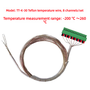 WASITES Probador/Registrador de Temperatura Multicanal, Línea/Grupo de Prueba de Temperatura KJT, Termopares Múltiples - Product Image 4