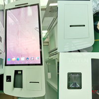 Sistem Kios Pembayaran Cuci Mobil Swalayan dengan Pemindai Barcode 1D/2D Ukuran 24 27 32 Inci