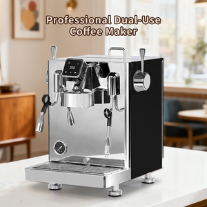 Nouvelle machine à café professionnelle semi-automatique pour <span class=keywords><strong>pub</strong></span>, cafetière commerciale, machine à expresso avec levier vapeur - Product Image 2