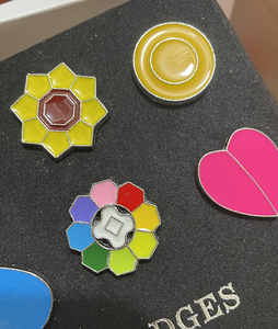 Insignias de pokemon para gimnasio, conjunto de caja de alfileres de Anime de la Liga Kanto Johto Hoenn Sinnoh Unova Kalos, monstruo de bolsillo, 6 diseños - Product Image 5