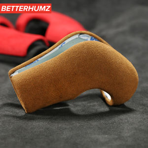 Alcantara Wrap pomello del cambio in pelle per auto copertura in ABS Trim decalcomanie adesivi per <span class=keywords><strong>Porsche</strong></span> Cayenne 2011-2017 <span class=keywords><strong>accessori</strong></span> interni auto - Product Image 4