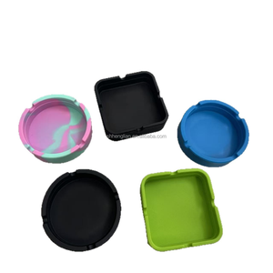 Ceniceros de Silicona Antibacterianos y Fáciles de Limpiar, Resistentes a las Manchas, Personalizados para Hogar, Oficina, Bar, <span class=keywords><strong>Hotel</strong></span> - Product Image 1