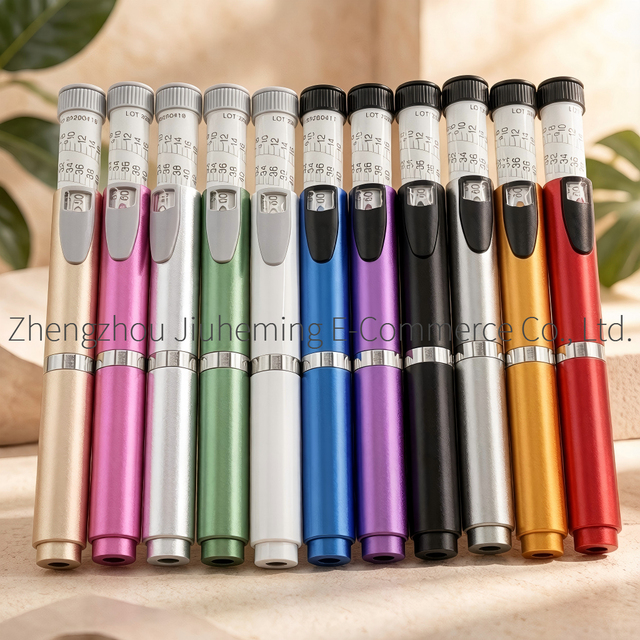 Glass Body Metal V2 Reusable Injection Pen 60U Adjustable Portable Travel Skin Care Cream Eco-Friendly Durable Jiuheming