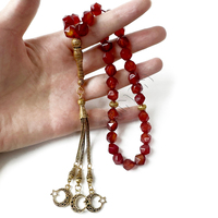 Vente chaude haut de gamme hindou musulman perles de prière Tasbeeh chapelet musulman/belle Tasbih Islam