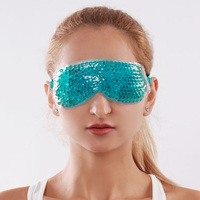 Máscara de Gel Personalizable para Ojos, Terapia de Frío y Calor, Reutilizable, Reduce la Hinchazón y las Ojeras