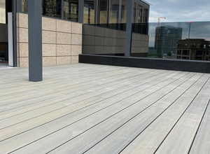 Planche <span class=keywords><strong>de</strong></span> terrasse en WPC creuse <span class=keywords><strong>de</strong></span> haute qualité 146*24mm, planches <span class=keywords><strong>de</strong></span> terrasse composites imperméables pour <span class=keywords><strong>jardin</strong></span>, patio, balcon - Product Image 6