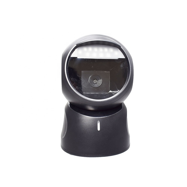 High Quality Desktop Handsfree Omnidirectional Automatic Scan 2D 1D Barcode Scanner for POS System in Stock