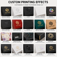 Caja de Papel Rígida Reciclable con Logotipo Impreso Personalizado, Recubrimiento UV de Cuatro Colores, Acabado de Lujo, Materiales Reciclados, Regalo Artesanal con Diseño de Avión