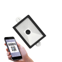 Module de lecture de codes-barres NFC mini 2D filaire LV5300 de haute qualité à montage fixe pour la lecture de codes QR