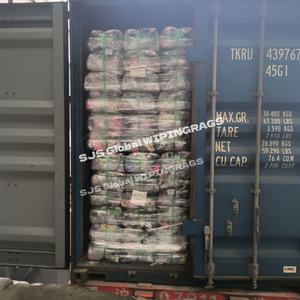 Trapos de algodón para limpieza de 5 kg, trapos para uso en taller, trapos de limpieza reciclados de colores mixtos, trapos de camiseta, bolsa de trapos de 25 lb - Product Image 1