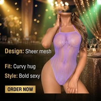 Ensemble de lingerie sexy Yuedie de style européen et américain, en nylon, ODM, uniforme coquin et sensuel, combinaison en maille