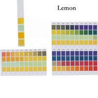 Bandelettes de test pH acide-base quatre couleurs 0-14, précision 0,5, pour laboratoire scientifique