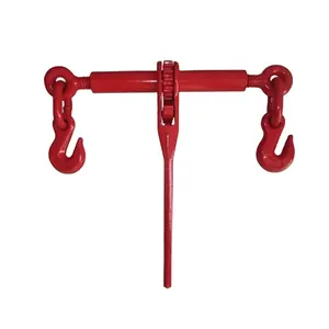 Prezzo di fabbrica produttore colore rosso G100 raccoglitore a cricchetto con ganci di sicurezza raccoglitore a cricchetto a catena
