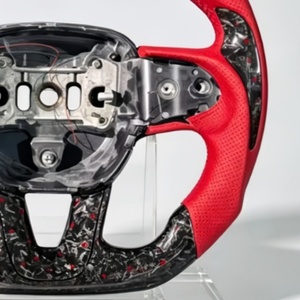 Volant de course personnalisé en fibre de carbone pour <span class=keywords><strong>Dodge</strong></span> Charger RT Challenger Durango SRT 392 Jeep Cherokee Trackhawk - Product Image 5