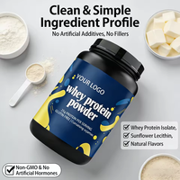 Fabrika'dan Doğrudan Tedarik Whey Protein İzolat Tozu 25g Protein Düşük Karbonhidrat Keto Dostu Kilo Yönetimi ve Kas İyileşmesi İçin