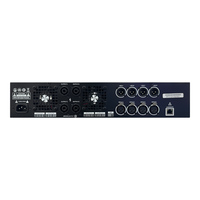 FHB 4 Kanal Dante DSP Amfi 600W Ağ Güç Amplifikatörü D4600