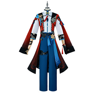 <span class=keywords><strong>Anime</strong></span> Honkai Star Rail Jiaoqiu Cosplay disfraz conjunto pelucas y traje para fiesta de Halloween juego de rol vestido - Product Image 5