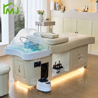 Bac à shampoing et chaise pour lavage de cheveux, massage, salon de coiffure, rangement, lit de spa coréen pour la tête