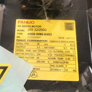 A06B-0085-B403 Nuevo Motor Servo AC Original FANUC - Product Image 2