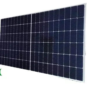 Panneau solaire a energie renouvelable haute efficacite 330 335 345 350W 158毫米PERC硅胶单半细胞PV