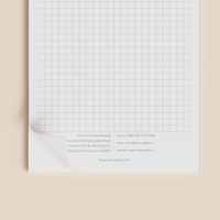 Cuaderno Personalizado HUATONG A4 A5 A6 Autoadhesivo con Impresión a Color y Páginas Interiores Rayadas, en Blanco y con Puntos