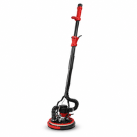 Ponceuse électrique à vitesse variable pour plaques de plâtre, plateau pliable 225 mm, portable, professionnelle pour bois, métal, meubles, marbre