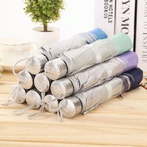 ร่มพับ 3 ตอน เคลือบสีเงิน ราคาถูกจากโรงงาน 7 ซี่โครง 10 ซี่โครง รับทำโลโก้ ป้องกันรังสียูวี ร่มพับโปรโมชั่น ขายส่ง - Product Image 2