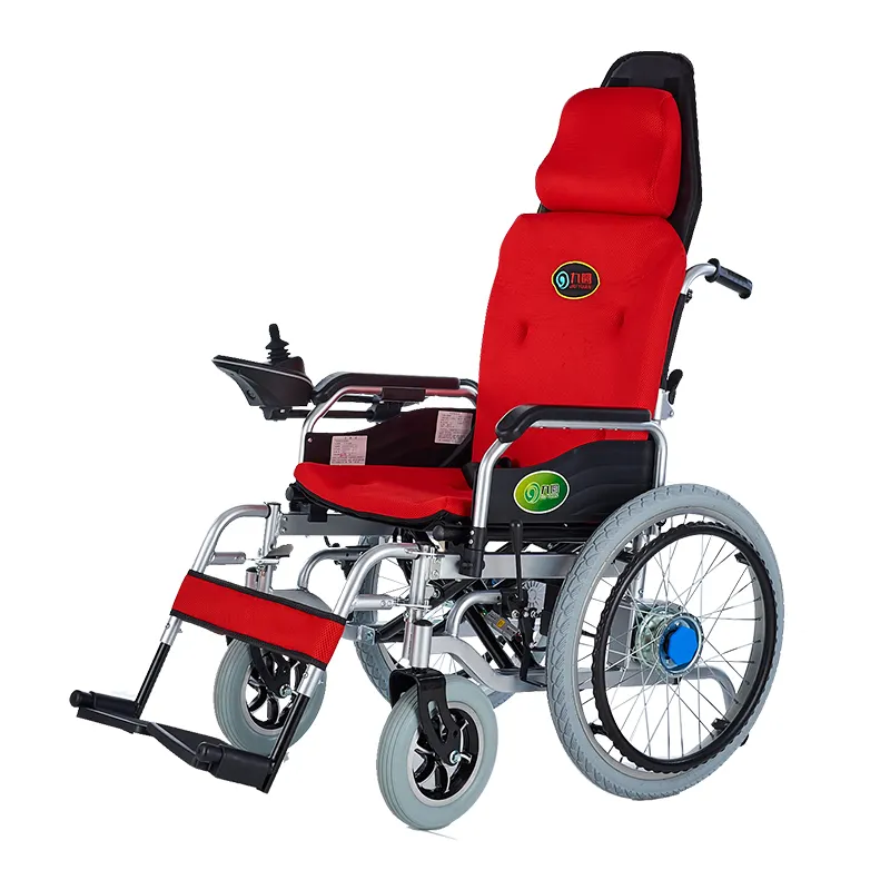 Factory Electric Motorized Motorised 500W Powerful Motors Lightweight Multifunctional Wheelchair