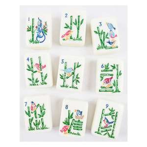 Mother Nature Themed Engraved Acrylic American Mahjong Set, 2026 Hot Selling Board Game for Adult Casino & Leisure <b>Entertainment</b> - Product Image 4