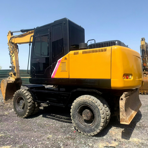 Excavadora de Ruedas SANY SY155W de 13.5 Toneladas con Motor Isuzu y Capacidad de Cucharón de 0.58 m³ para Minería y Construcción en Oferta - Product Image 1