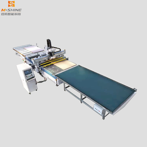 Automatic Nesting <strong>CNC</strong> Wood Machine With <strong>Loading</strong> <strong>and</strong> <strong>Unloading</strong> Labeling <strong>System</strong> With Spindle /Boring <strong>System</strong> Cut /drill - Product Image 1