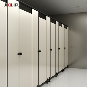 Đầy Màu sắc cam <span class=keywords><strong>overhead</strong></span> <span class=keywords><strong>braced</strong></span> nhà vệ sinh phân vùng cho các trường học - Product Image 4