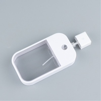 Offre Spéciale vide Portable 45g en plastique taille de voyage poche désinfectant pour les mains carte de crédit vaporisateur vert rose blanc bleu violet