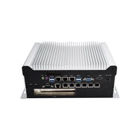 PC industriel embarqué Intel de 9e génération avec conception sans ventilateur, doté d'un slot PCIE pour des performances élevées, compatible avec Windows 11 et Linux