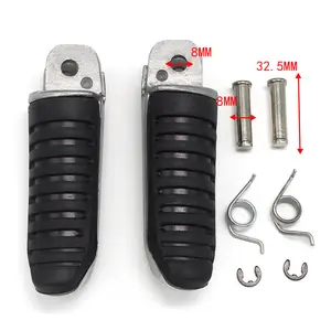 Motorcycle Front Footrest Foot pegs For Suzuki 43511-40C00 R 43511-31E00 43521-40C00 L GSF1200 Bandit S Bandit1200 GSF400 GSF600