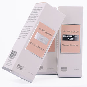 Boîtes d'emballage cosmétique personnalisées à faible MOQ avec gaufrage et laminage mat pour crème pour le <span class=keywords><strong>visage</strong></span> et crème pour les yeux - Boîte en carton - Product Image 2