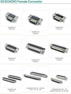 Conector SCSI de 26 Pines Hembra de 0.05 Pulgadas MDR 26Pin 3-2232516-1, Conector de Enchufe SCSI de 26 Pines para PCBA, Venta al Por Mayor - Product Image 3