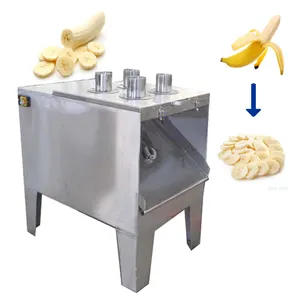 Industrielle Außer gewöhnliche grüne Wegerich schneide maschine lange Chips Bananen schneider Maschine Preis zu unschlagbaren Rabatten