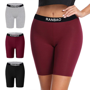 High Quality Customized Logo Cotton Spandex Panties Briefs Underwear Boy Shorts Boxers Boyshorts For Women