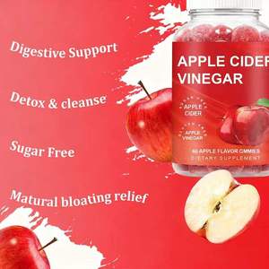 Gomitas de Vinagre de Sidra de Manzana Orgánico Keto Natural de 2000 mg, Vitaminas Veganas para Adelgazar, Control de Peso, Halal para Adultos - Product Image 5