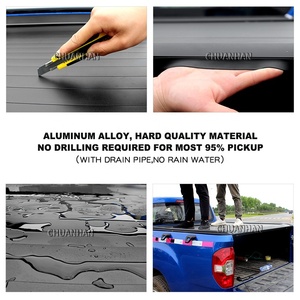 Cubierta de Cama para Camioneta JAC T8 Persiana Enrollable de Aluminio Eléctrica Tapa Tonneau para Great Wall Poer <span class=keywords><strong>2021</strong></span> - Product Image 3