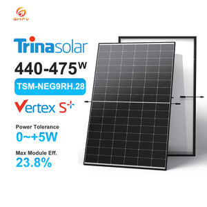 <span class=keywords><strong>Panneaux</strong></span> solaires photovoltaïques bifaciaux double verre Trina Solar N Type Topcon 440W 445W 450W 455W 460W 465W 470W 475W TSM-NEG9RH.28 Ultra - Product Image 1