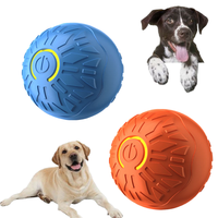 Jouet interactif électrique pour animaux de compagnie, balle roulante lumineuse pour chats et chiens, pour soulager l'ennui