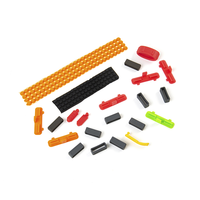 Custom Silicone USB Protective Cover and Silicone USB Dust Plug Suitable for Micro USB Port and Type-C Port