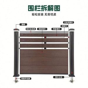 Clôture Extérieure Personnalisée en PVC Enduit, Écologique, Imperméable, pour la Confidentialité et la Sécurité, Nouvelle Collection OEM/ODM, Vente en Gros, Couleurs Personnalisables - Product Image 5