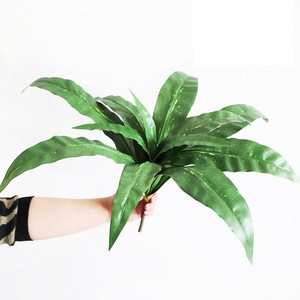 Planta Artificial para Decoración de Exteriores, Adornos de Fondo, Planta Artificial Decorativa para Pared de Oficina, Hoja Artificial - Product Image 2
