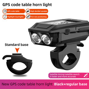 3-in-1 אופניים אלחוטי מחשב <span class=keywords><strong>gps</strong></span> עמיד למים מד מד מהירות עם אור אופניים קרן אור - Product Image 4