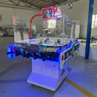 Machine de jeux d'arcade commerciale populaire à monnayeur pour sports d'intérieur : Football, Hockey sur bulles, Table de hockey sur table