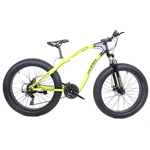 26 pouces 21 vitesses en acier à haute teneur en carbone Fat Bike Chine produit avec frein à disque pour la conduite sur neige - Product Image 3
