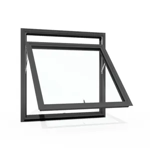 Индивидуальные тентовые окна для гостиной безопасный дизайн алюминиевый тент Окно
